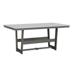 Hudson 40" x 70" Rectangle Table - Dining Height Rockwood Outdoor Furniture MGP White MGP Fog 