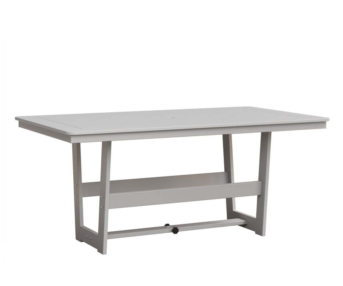 Hudson 40" x 70" Rectangle Table - Dining Height Rockwood Outdoor Furniture MGP White MGP White 