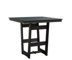 Hudson 40" x 40" Square Table - Bar Height Rockwood Outdoor Furniture MGP Berry MGP Black 