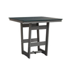 Hudson 40" x 40" Square Table - Bar Height Rockwood Outdoor Furniture MGP Berry MGP Fog 