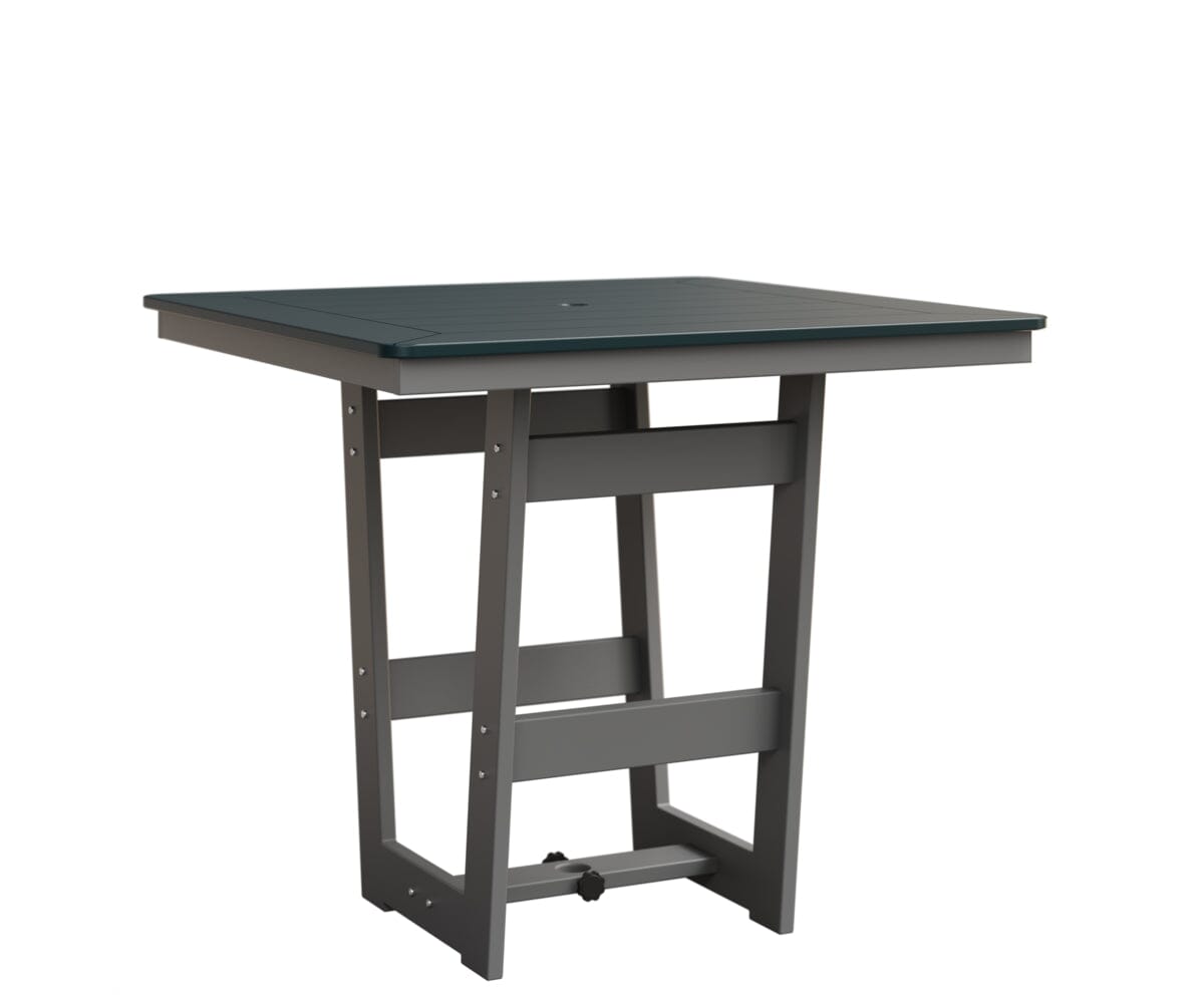 Hudson 40" x 40" Square Table - Counter Height Rockwood Outdoor Furniture MGP Berry MGP Fog 