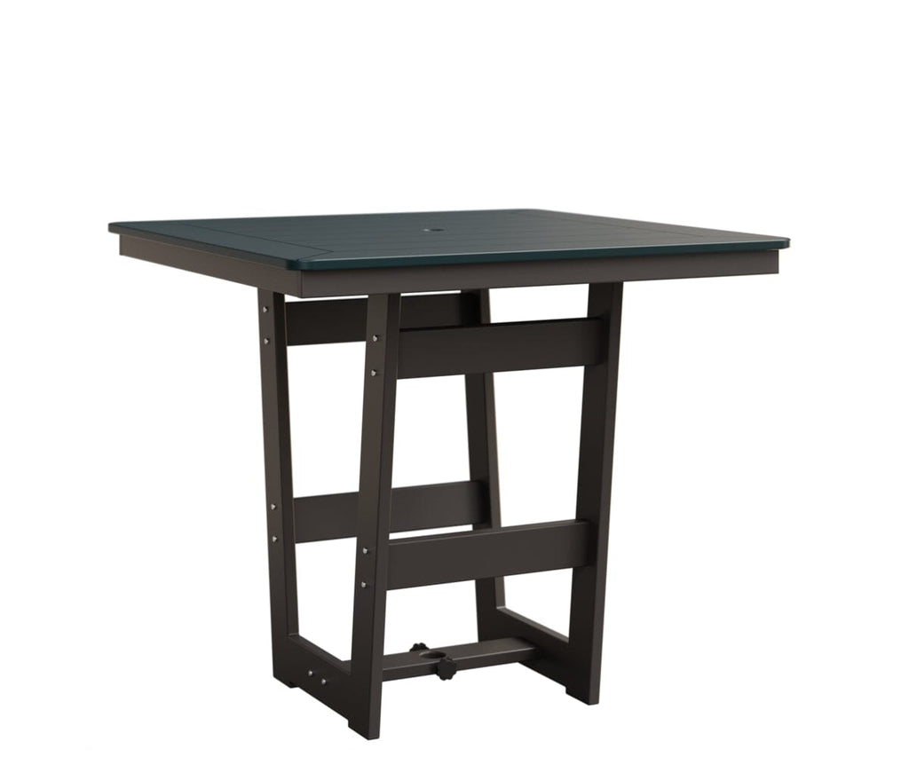 Hudson 40" x 40" Square Table - Counter Height Rockwood Outdoor Furniture MGP Berry MGP Graphite 