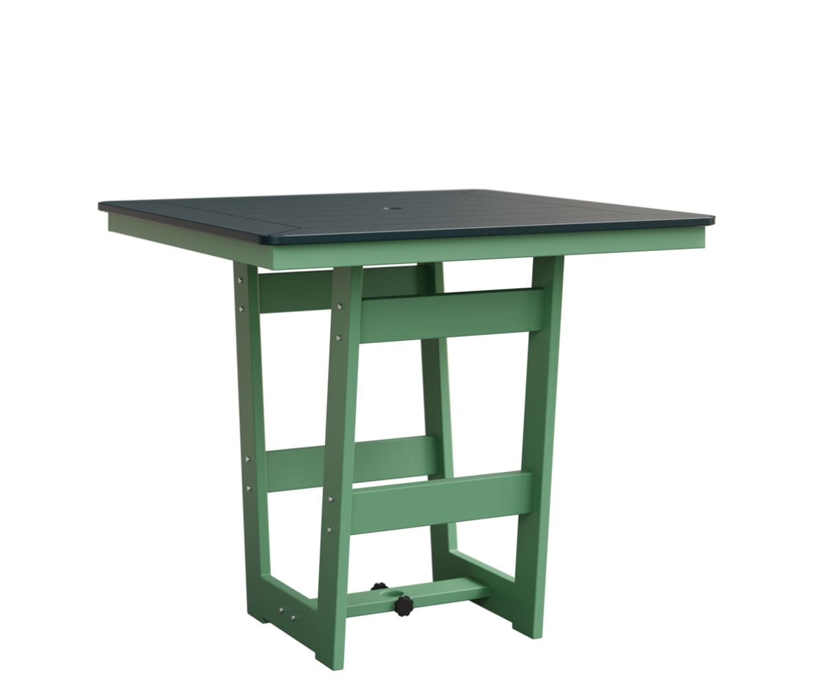 Hudson 40" x 40" Square Table - Bar Height Rockwood Outdoor Furniture MGP Berry MGP Mint 