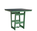 Hudson 40" x 40" Square Table - Counter Height Rockwood Outdoor Furniture MGP Berry MGP Mint 