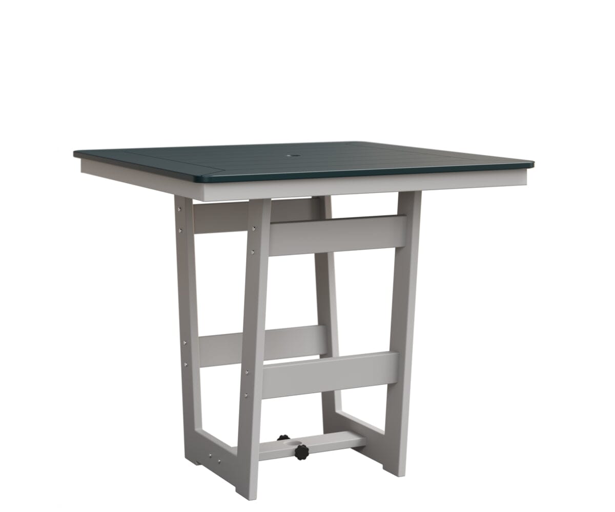 Hudson 40" x 40" Square Table - Bar Height Rockwood Outdoor Furniture MGP Berry MGP White 