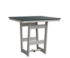 Hudson 40" x 40" Square Table - Counter Height Rockwood Outdoor Furniture MGP Berry MGP White 