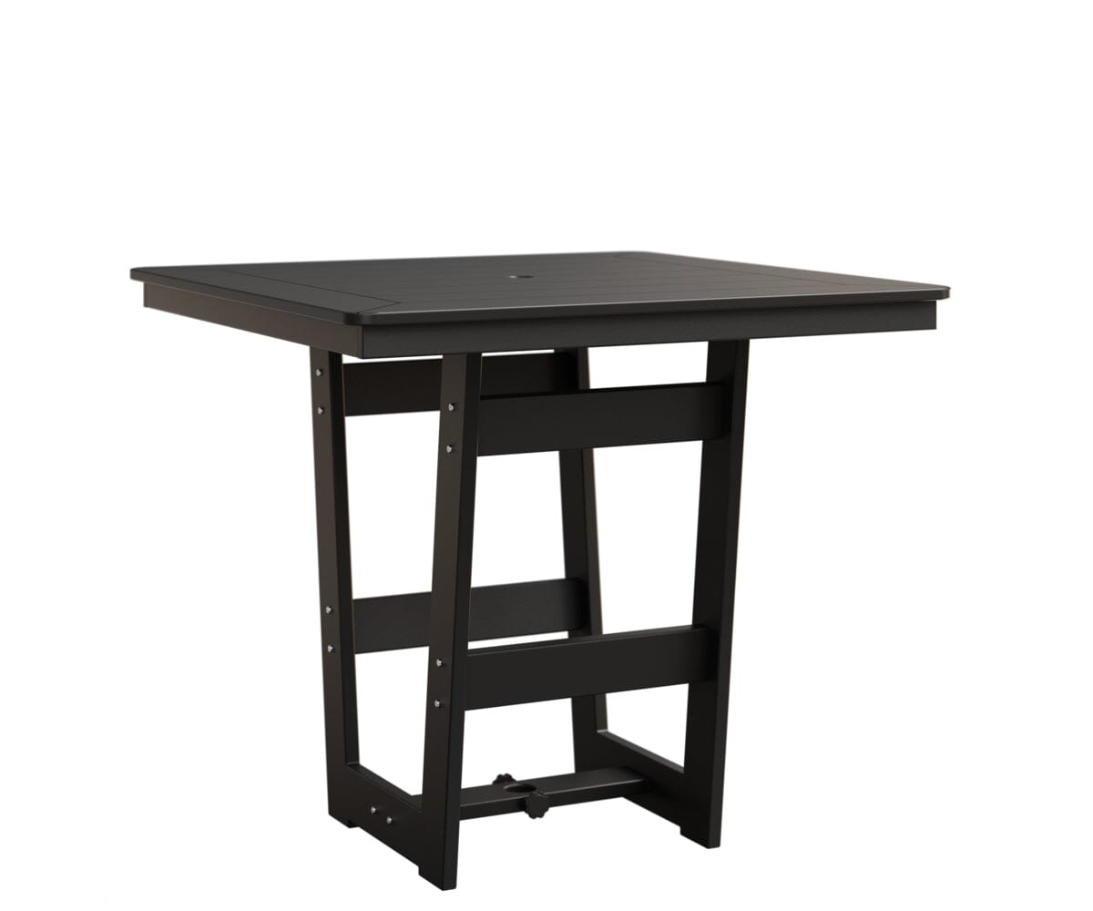 Hudson 40" x 40" Square Table - Bar Height Rockwood Outdoor Furniture MGP Black MGP Black 