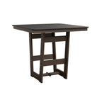 Hudson 40" x 40" Square Table - Bar Height Rockwood Outdoor Furniture MGP Black MGP Clay 