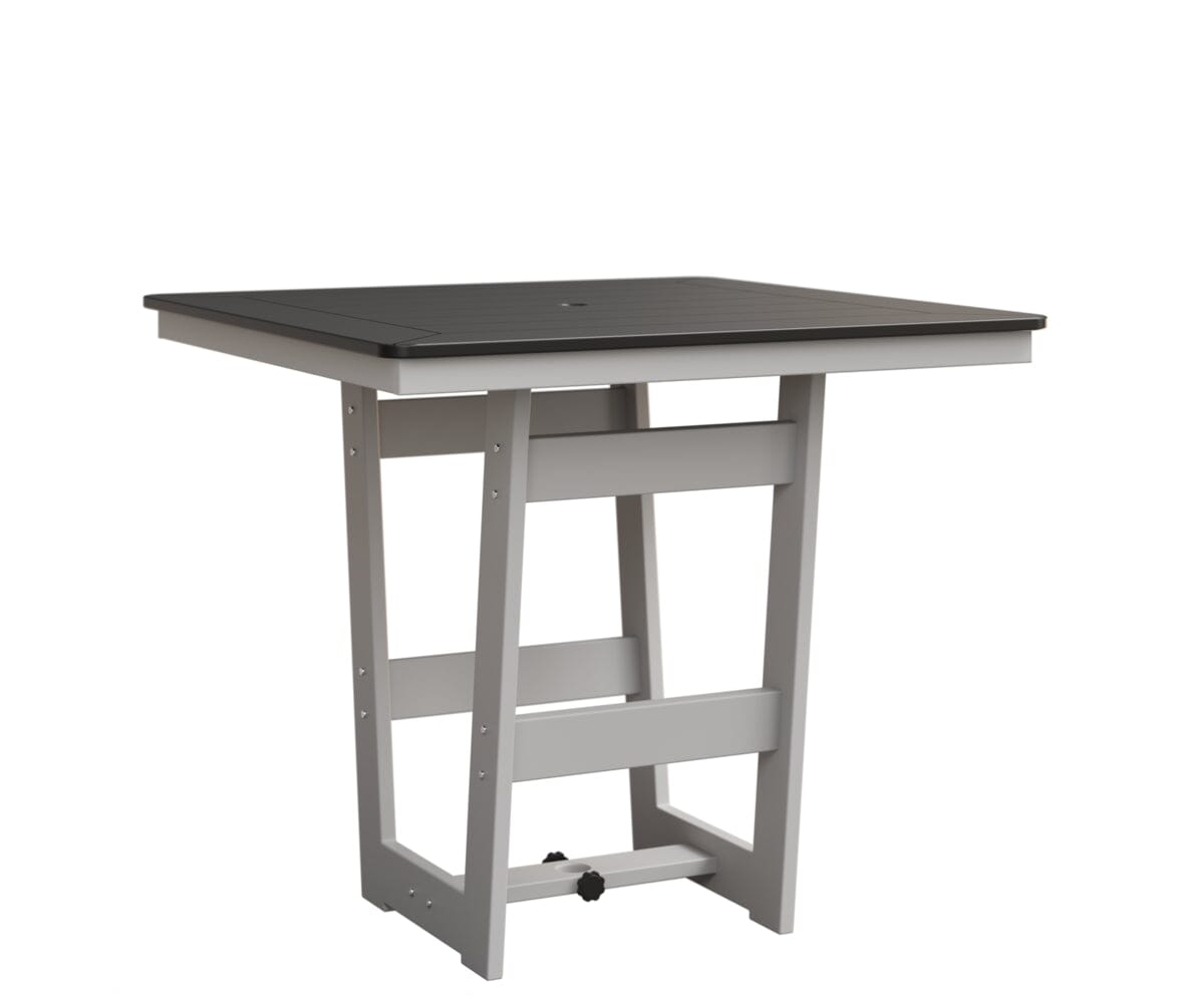 Hudson 40" x 40" Square Table - Counter Height Rockwood Outdoor Furniture MGP Black MGP White 
