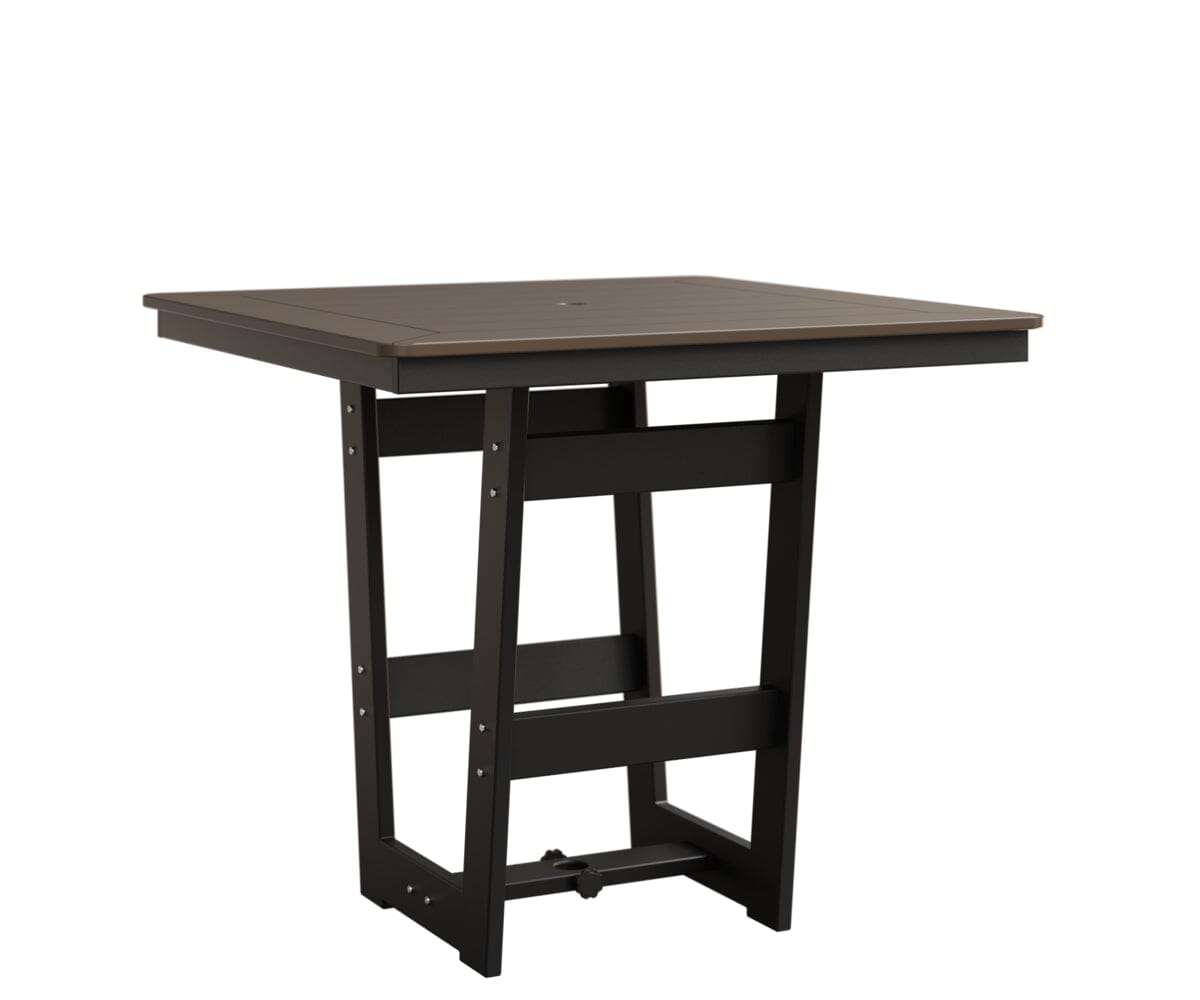Hudson 40" x 40" Square Table - Bar Height Rockwood Outdoor Furniture MGP Clay MGP Black 