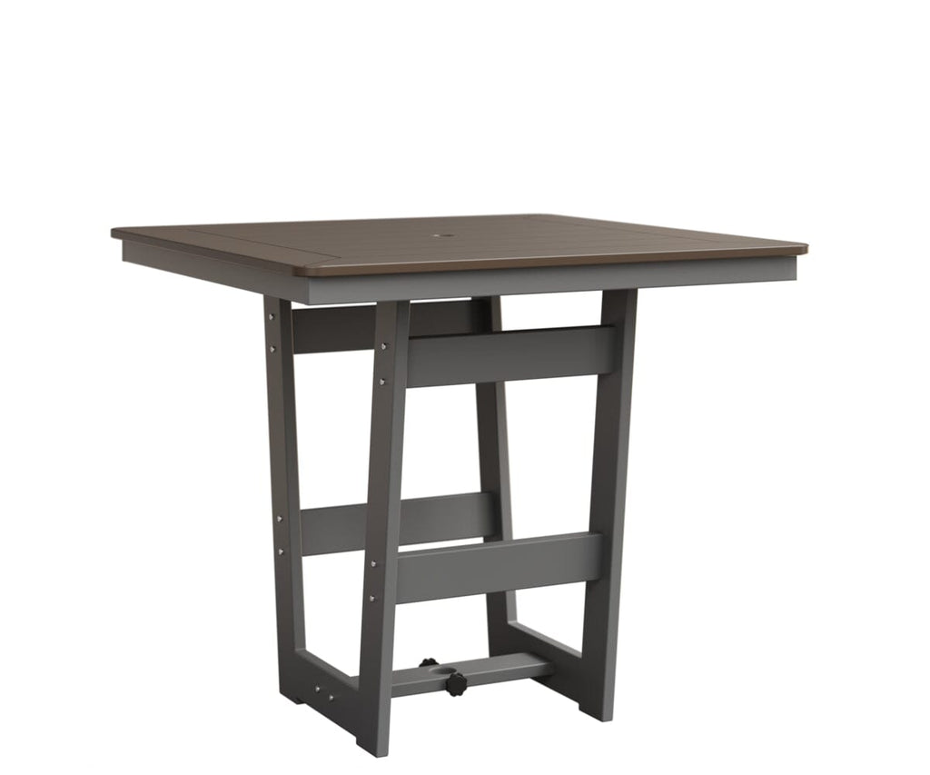 Hudson 40" x 40" Square Table - Counter Height Rockwood Outdoor Furniture MGP Clay MGP Fog 