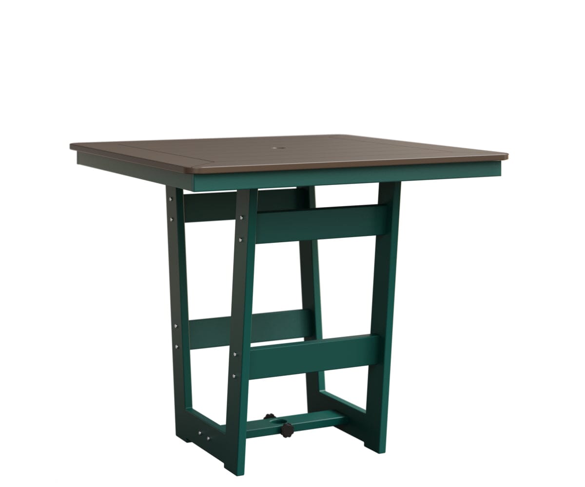 Hudson 40" x 40" Square Table - Bar Height Rockwood Outdoor Furniture MGP Clay MGP Teal 