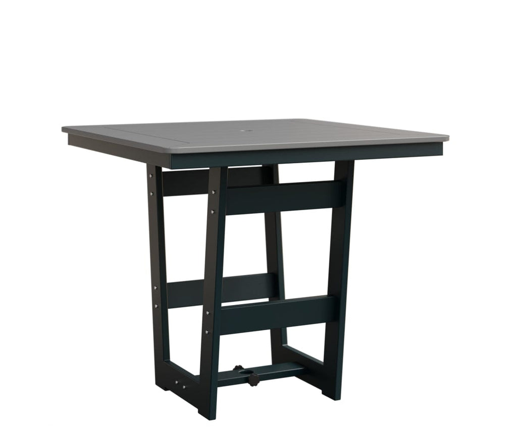 Hudson 40" x 40" Square Table - Bar Height Rockwood Outdoor Furniture MGP Fog MGP Berry 