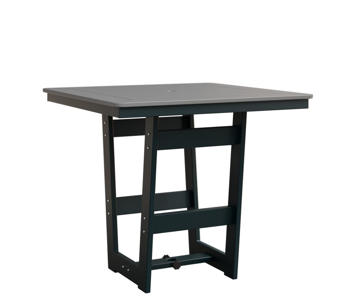 Hudson 40" x 40" Square Table - Bar Height Rockwood Outdoor Furniture MGP Fog MGP Berry 