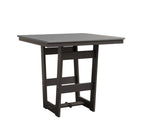Hudson 40" x 40" Square Table - Counter Height Rockwood Outdoor Furniture MGP Fog MGP Graphite 