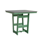 Hudson 40" x 40" Square Table - Counter Height Rockwood Outdoor Furniture MGP Fog MGP Mint 