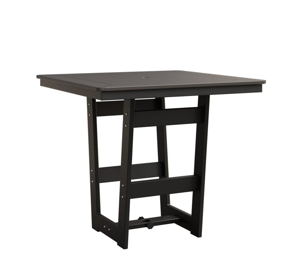 Hudson 40" x 40" Square Table - Counter Height Rockwood Outdoor Furniture MGP Graphite MGP Black 