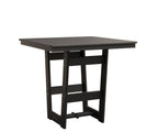 Hudson 40" x 40" Square Table - Counter Height Rockwood Outdoor Furniture MGP Graphite MGP Black 