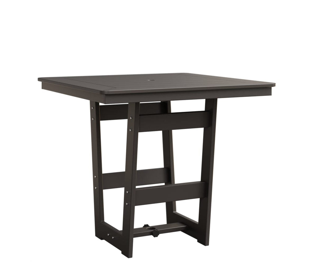 Hudson 40" x 40" Square Table - Bar Height Rockwood Outdoor Furniture MGP Graphite MGP Graphite 