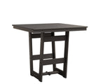 Hudson 40" x 40" Square Table - Bar Height Rockwood Outdoor Furniture MGP Graphite MGP Graphite 