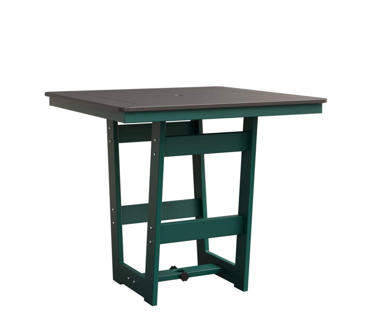 Hudson 40" x 40" Square Table - Counter Height Rockwood Outdoor Furniture MGP Graphite MGP Teal 