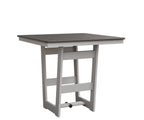 Hudson 40" x 40" Square Table - Bar Height Rockwood Outdoor Furniture MGP Graphite MGP White 