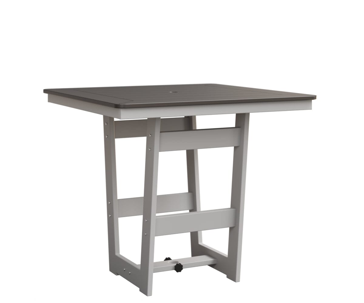 Hudson 40" x 40" Square Table - Counter Height Rockwood Outdoor Furniture MGP Graphite MGP White 