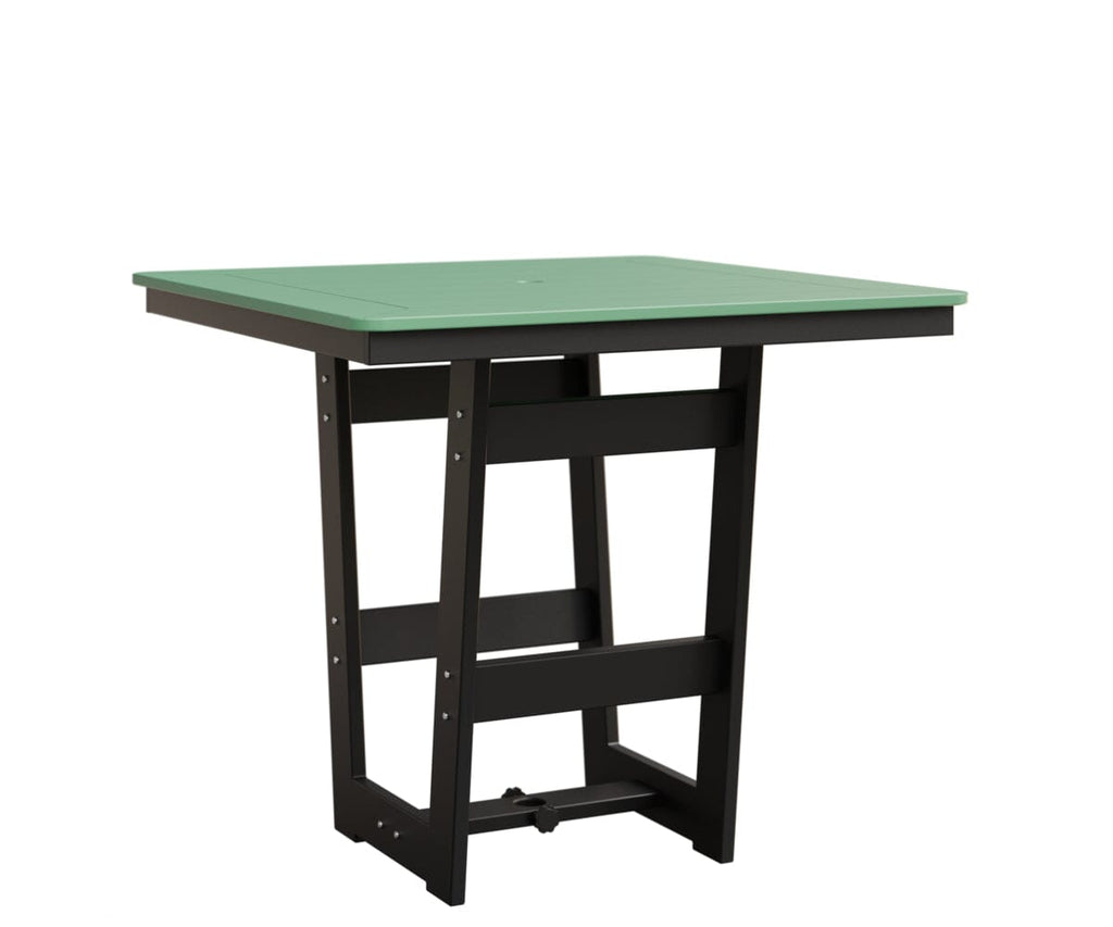 Hudson 40" x 40" Square Table - Bar Height Rockwood Outdoor Furniture MGP Mint MGP Black 