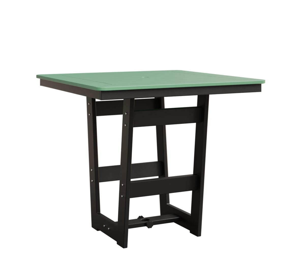 Hudson 40" x 40" Square Table - Bar Height Rockwood Outdoor Furniture MGP Mint MGP Black 