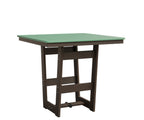 Hudson 40" x 40" Square Table - Bar Height Rockwood Outdoor Furniture MGP Mint MGP Clay 