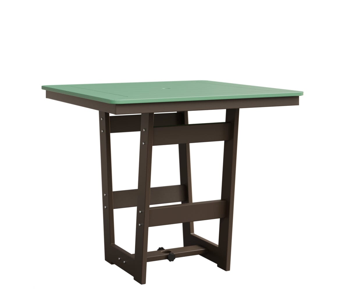 Hudson 40" x 40" Square Table - Bar Height Rockwood Outdoor Furniture MGP Mint MGP Clay 