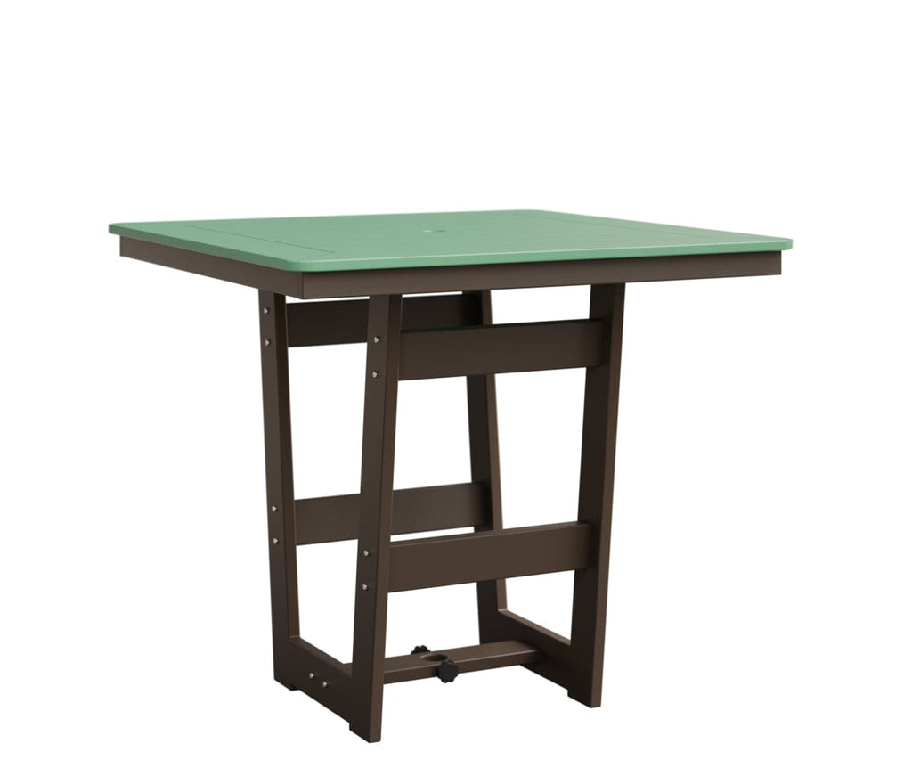 Hudson 40" x 40" Square Table - Counter Height Rockwood Outdoor Furniture MGP Mint MGP Clay 