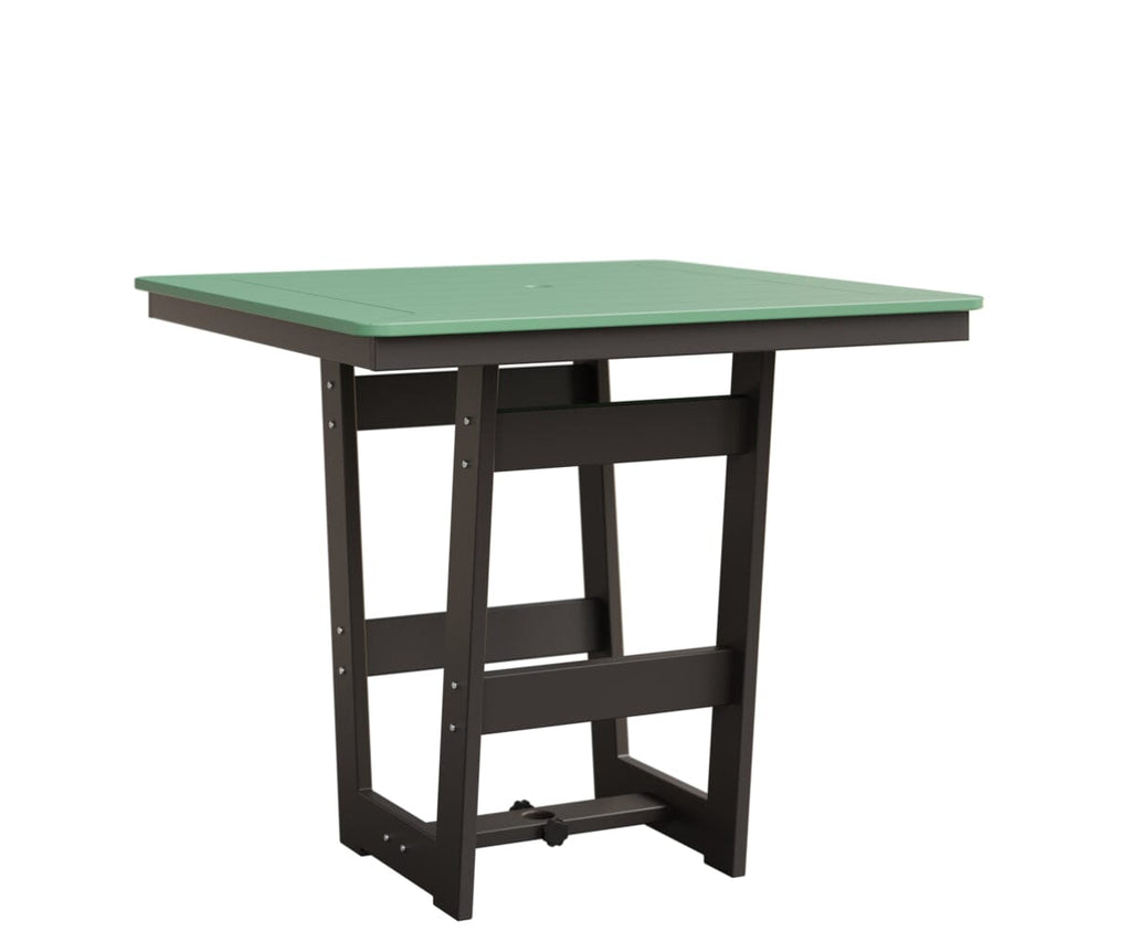 Hudson 40" x 40" Square Table - Bar Height Rockwood Outdoor Furniture MGP Mint MGP Graphite 