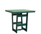 Hudson 40" x 40" Square Table - Bar Height Rockwood Outdoor Furniture MGP Mint MGP Teal 
