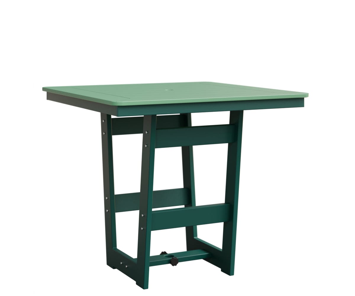 Hudson 40" x 40" Square Table - Bar Height Rockwood Outdoor Furniture MGP Mint MGP Teal 