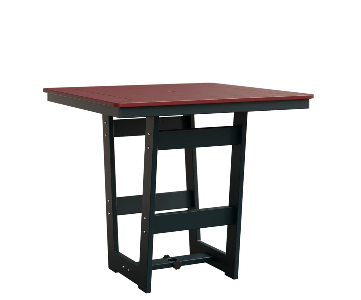 Hudson 40" x 40" Square Table - Counter Height Rockwood Outdoor Furniture MGP Red MGP Berry 