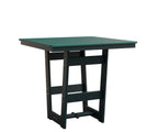 Hudson 40" x 40" Square Table - Bar Height Rockwood Outdoor Furniture MGP Teal MGP Berry 