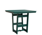 Hudson 40" x 40" Square Table - Counter Height Rockwood Outdoor Furniture MGP Teal MGP Teal 