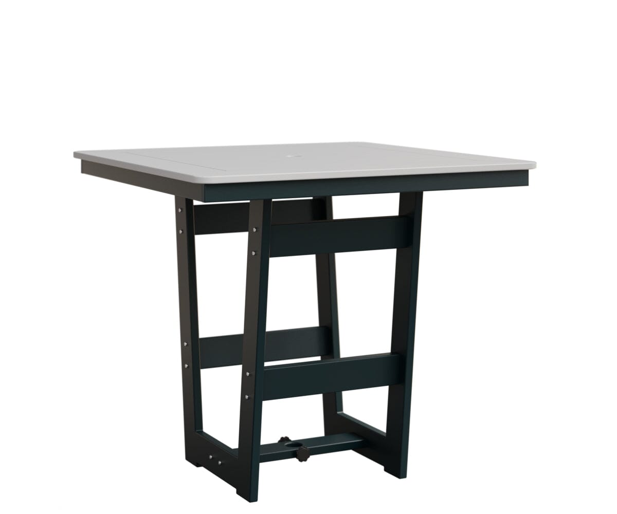 Hudson 40" x 40" Square Table - Counter Height Rockwood Outdoor Furniture MGP White MGP Berry 