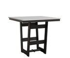 Hudson 40" x 40" Square Table - Bar Height Rockwood Outdoor Furniture MGP White MGP Black 