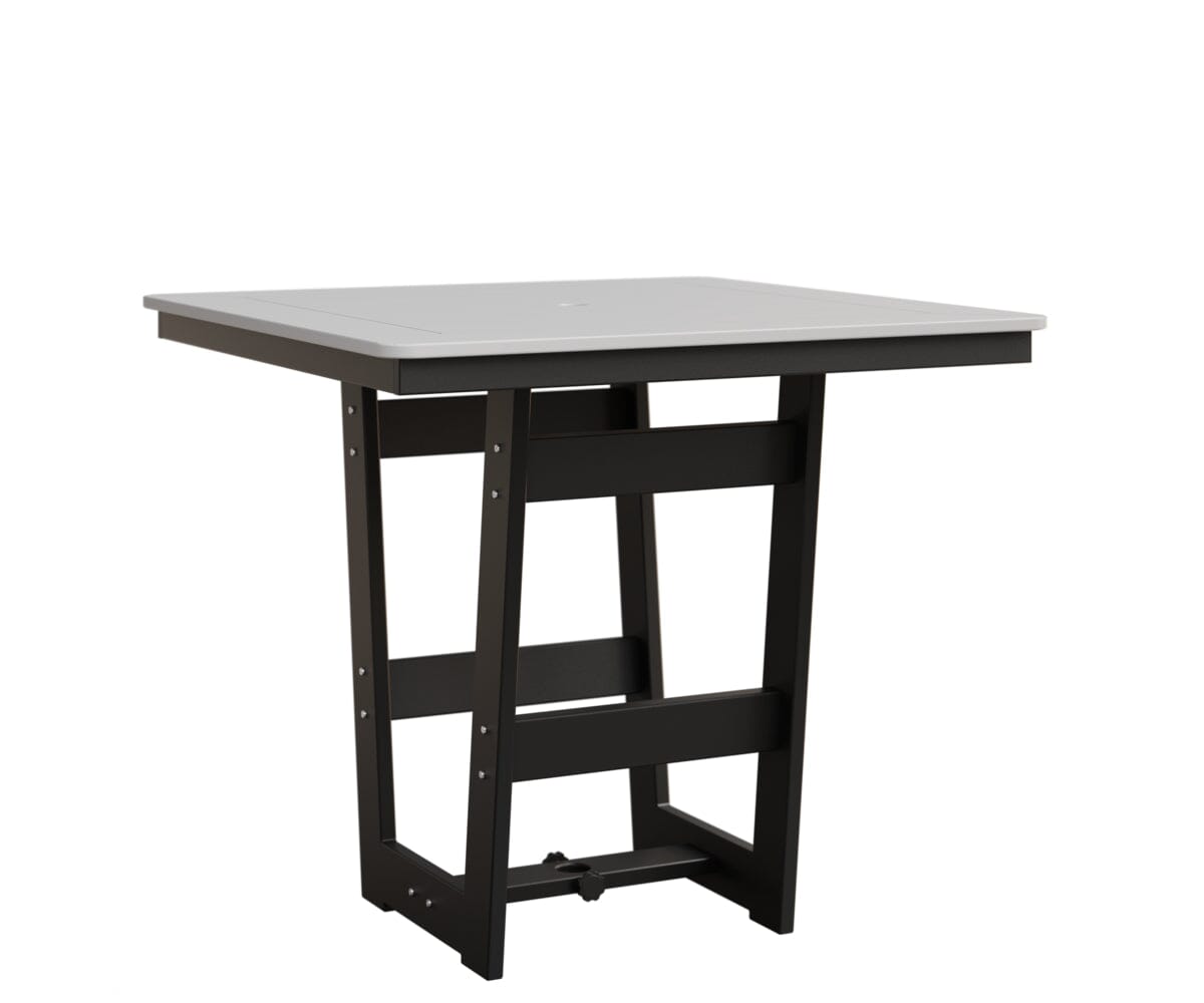 Hudson 40" x 40" Square Table - Counter Height Rockwood Outdoor Furniture MGP White MGP Black 