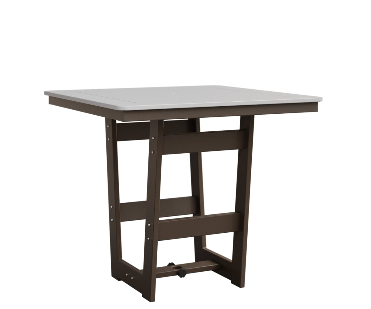 Hudson 40" x 40" Square Table - Counter Height Rockwood Outdoor Furniture MGP White MGP Clay 