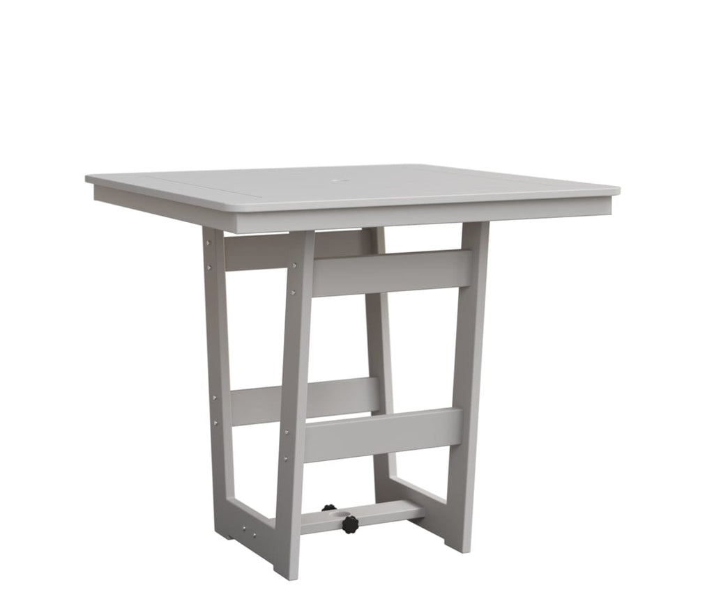 Hudson 40" x 40" Square Table - Bar Height Rockwood Outdoor Furniture MGP White MGP White 
