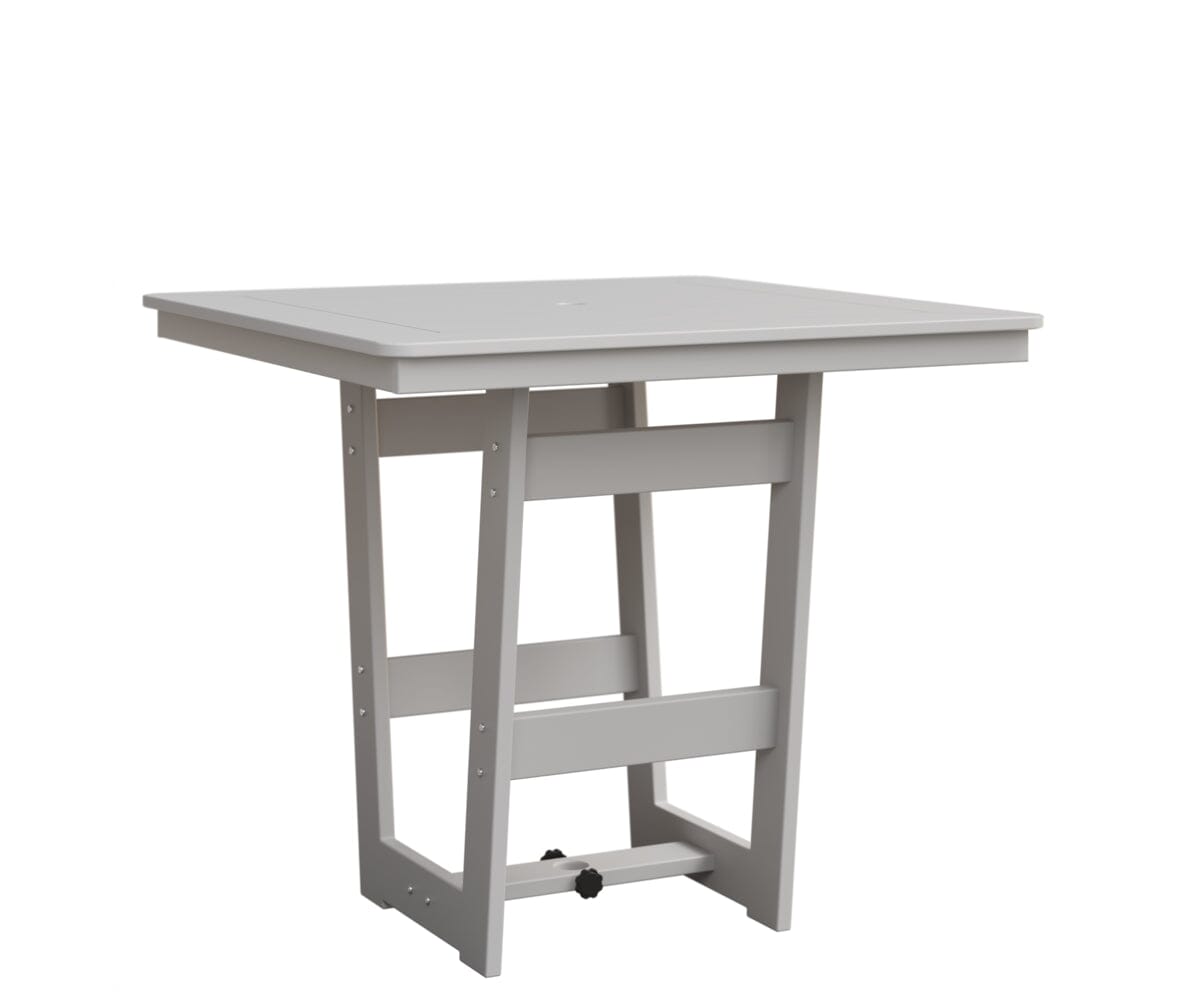Hudson 40" x 40" Square Table - Bar Height Rockwood Outdoor Furniture MGP White MGP White 