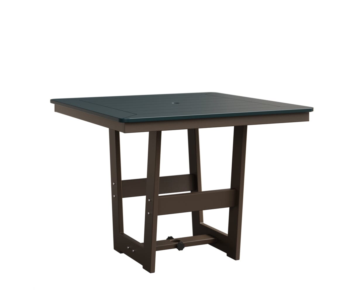 Hudson 40" x 40" Square Table - Dining Height Rockwood Outdoor Furniture MGP Berry MGP Clay 