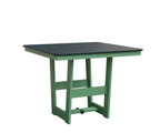 Hudson 40" x 40" Square Table - Dining Height Rockwood Outdoor Furniture MGP Berry MGP Mint 