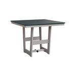 Hudson 40" x 40" Square Table - Dining Height Rockwood Outdoor Furniture MGP Berry MGP White 