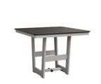 Hudson 40" x 40" Square Table - Dining Height Rockwood Outdoor Furniture MGP Black MGP White 