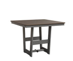 Hudson 40" x 40" Square Table - Dining Height Rockwood Outdoor Furniture MGP Clay MGP Fog 
