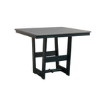 Hudson 40" x 40" Square Table - Dining Height Rockwood Outdoor Furniture MGP Fog MGP Berry 